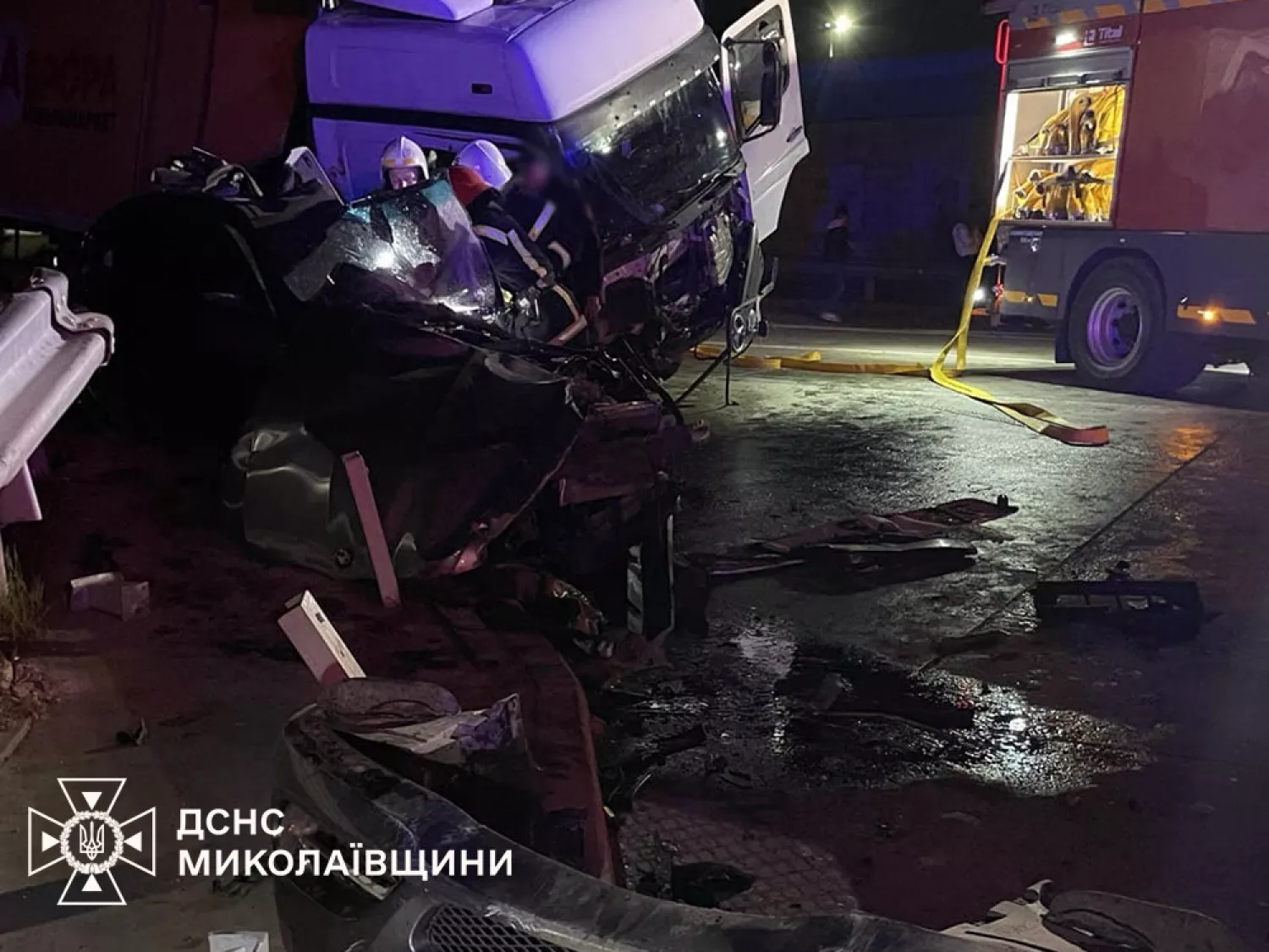 ДТП на Миколаївщині. Фото: ДСНС