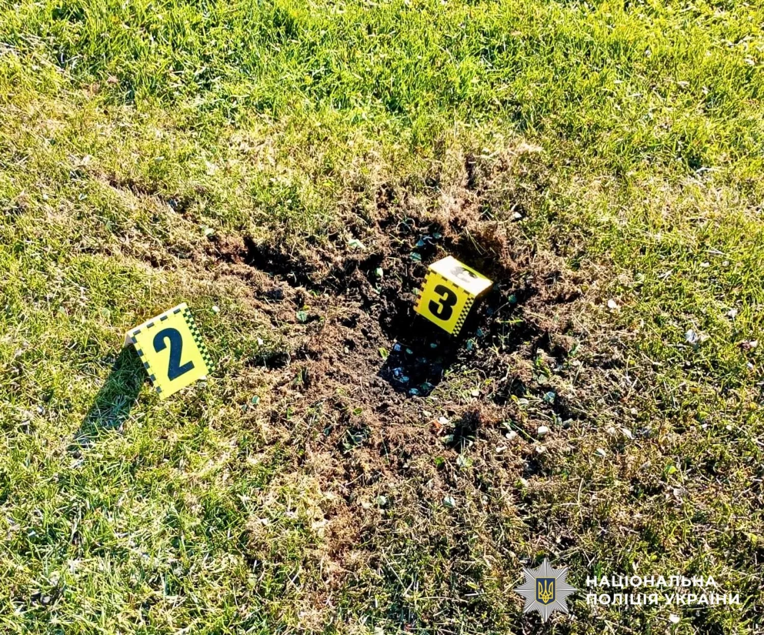 На Миколаївщині чоловік кинув гранату на подвір'я, фото Національної поліції