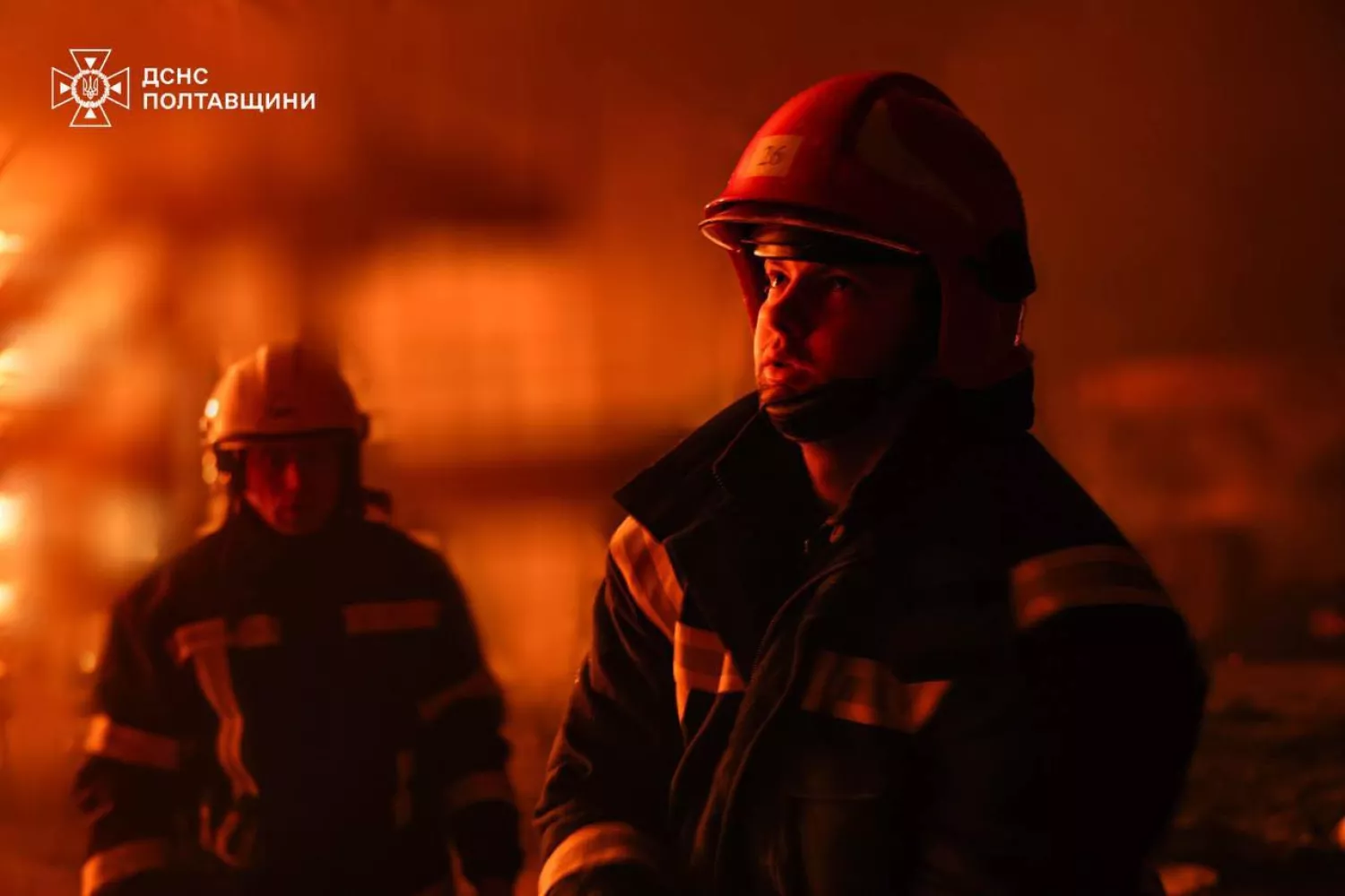 Росія вбила рятувальників на Полтавщині під час повторного удару. Фото: МВС України