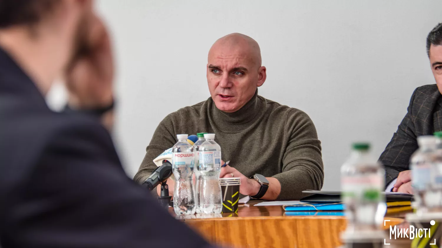 Олександр Сєнкевич прокоментував ситуацію на водоканалі. Фото: архів МикВісті