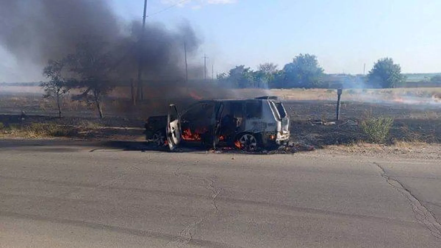 Атака БПЛА на волонтерів у Дудчанах, фото Суспільного