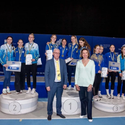 Миколаївські фехтувальники привезли шість медалей із чемпіонату України. Фото: Миколаївська міська рада
