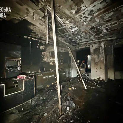 Наслідки обстрілу Одеси 10 червня. Фото: ОВА