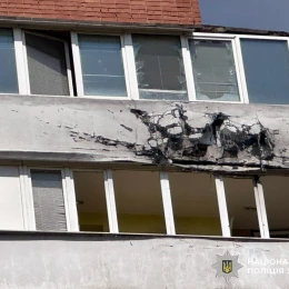 Обстріл Херсонщини 9 червня. Фото: Поліція Херсонської області
