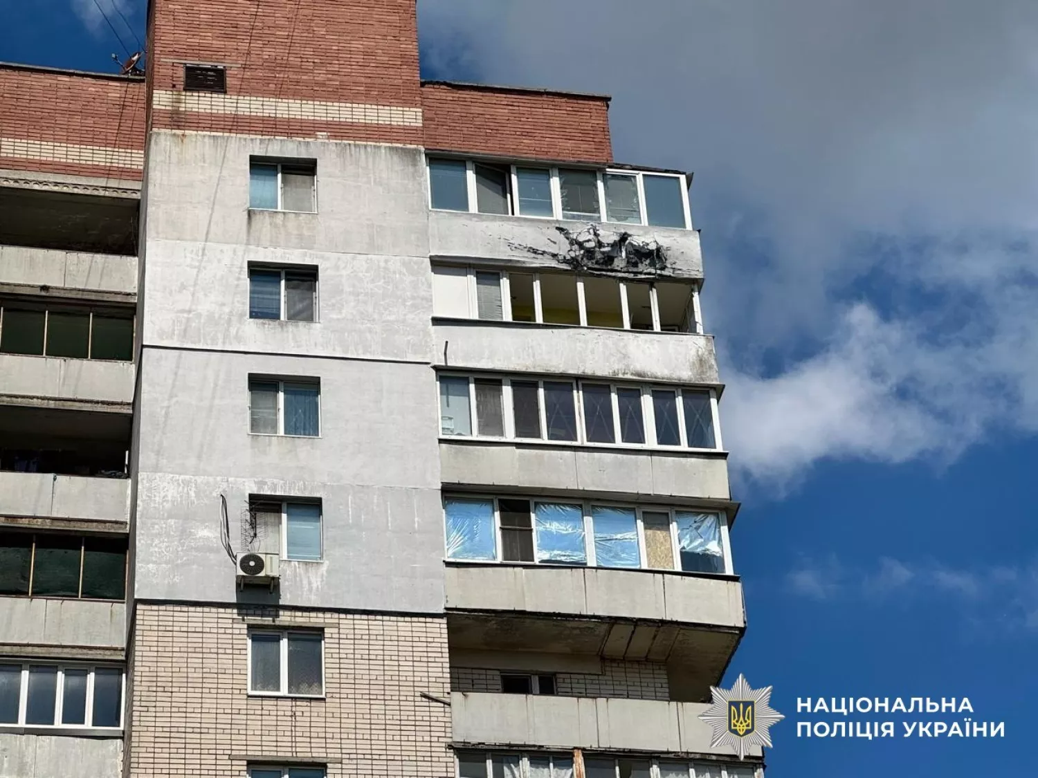 Обстріл Херсонщини 9 червня. Фото: Поліція Херсонської області