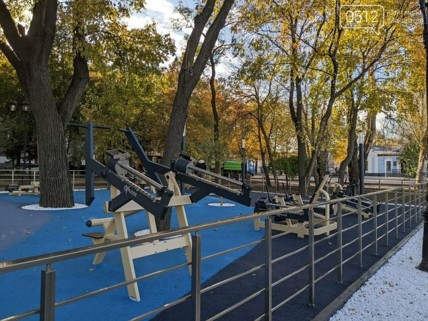 Спортивний майданчик на верхній Набережній у Миколаєві, фото: 0512