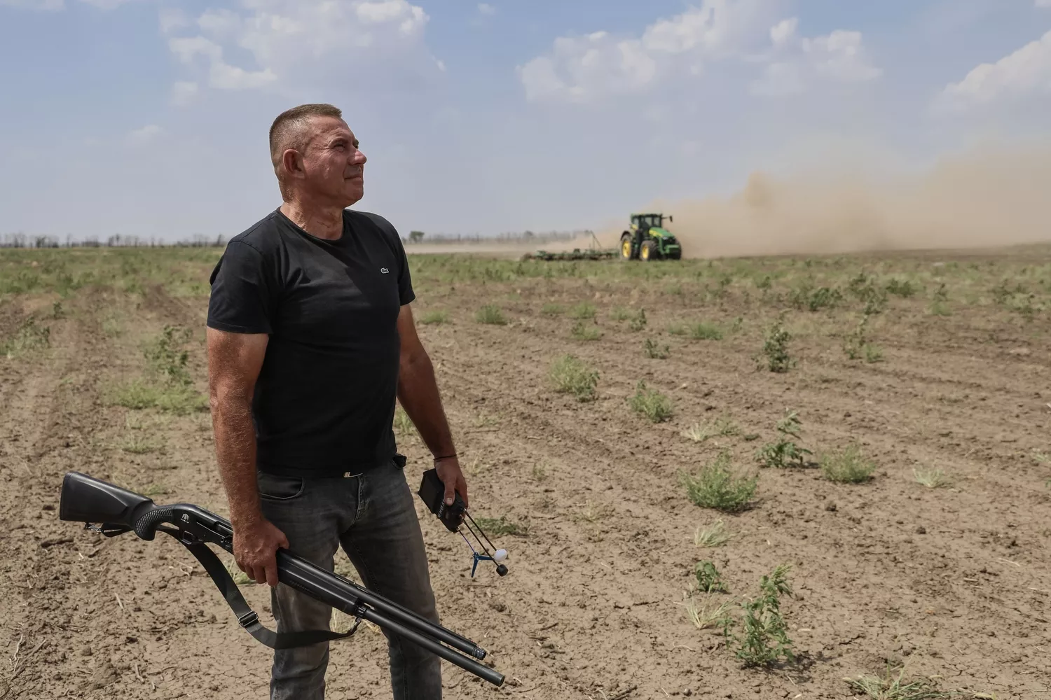 Фермер Олександр Гордієнко. Фото: Іван Антипенко/Суспільне