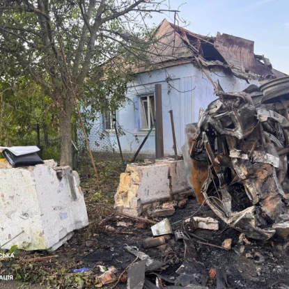 Наслідки атаки по Миколаєву 12 червня. Фото: Миколаївська ОВА