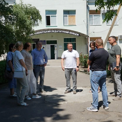 Антон Табунщик відвідав Новобузьку громаду. Фото: Миколаївська обласна рада