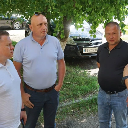 Антон Табунщик відвідав Новобузьку громаду. Фото: Миколаївська обласна рада