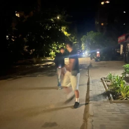 На Намиві «Жигулі» врізалися у припарковане авто. Фото надав МикВісті водій пошкодженого Hyundai