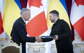 Україна та Канада домовилися про нові спільні оборонні проєкти. Ілюстраційне фото: president.gov.ua