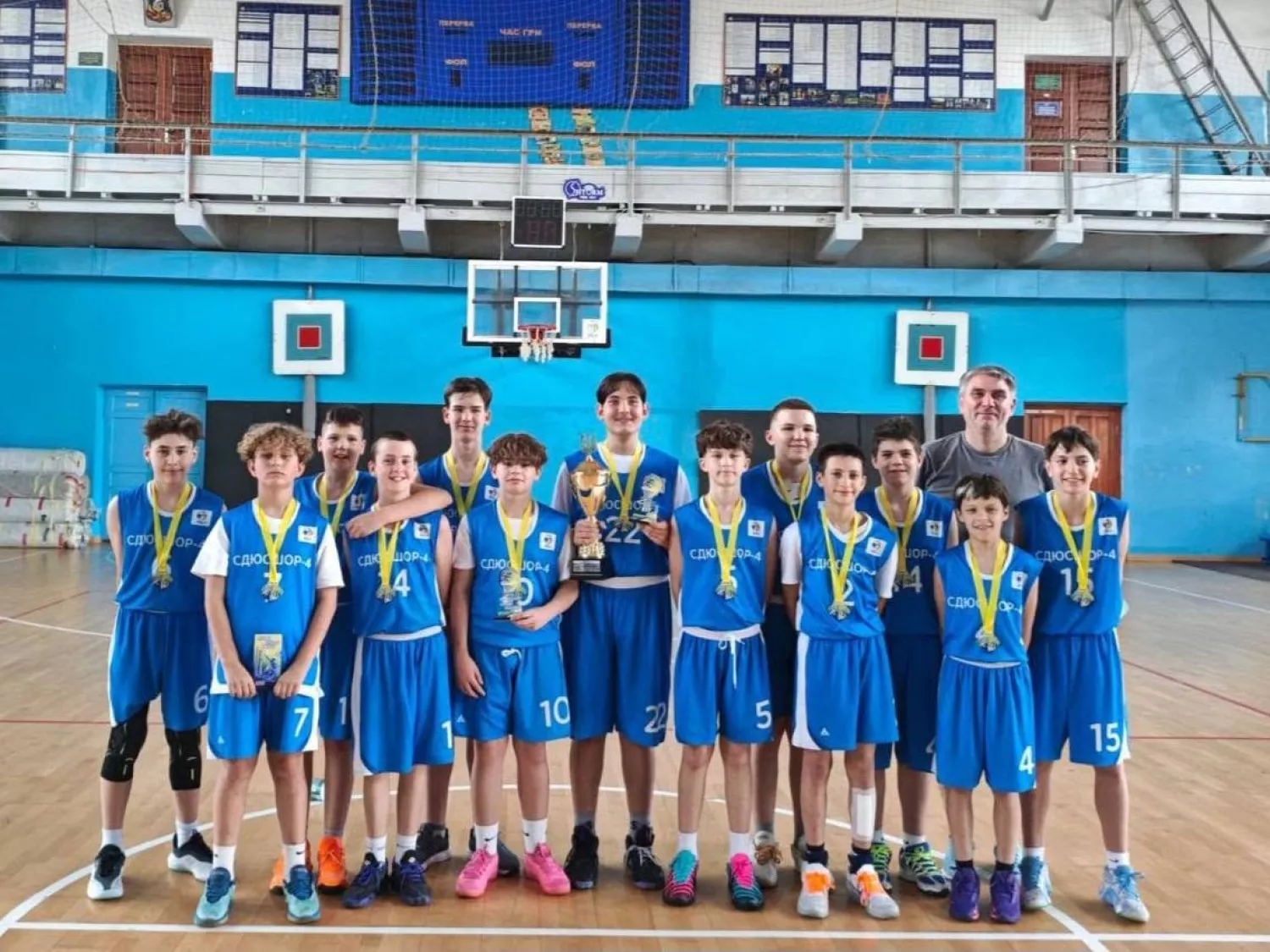 Миколаївські баскетболісти перемогли на чемпіонаті Кіровоградської області. Фото: Федерація баскетболу Миколаївщини