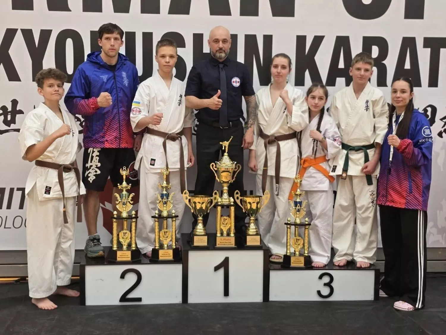 Спортсмени Херсонщини вибороли нагороди на міжнародних змаганнях з карате. Фото: Херсонська ОВА