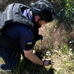 У Галицинівській громаді знайшли та знешкодили боєприпаси. Фото: ДСНС