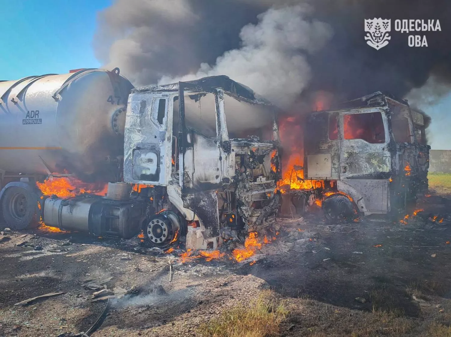 Обстріл Одещини, фото Одеська ОВА