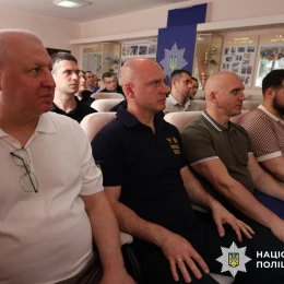 У Миколаєві представили нового керівника УСР. Фото: ГУНП Миколаївщини