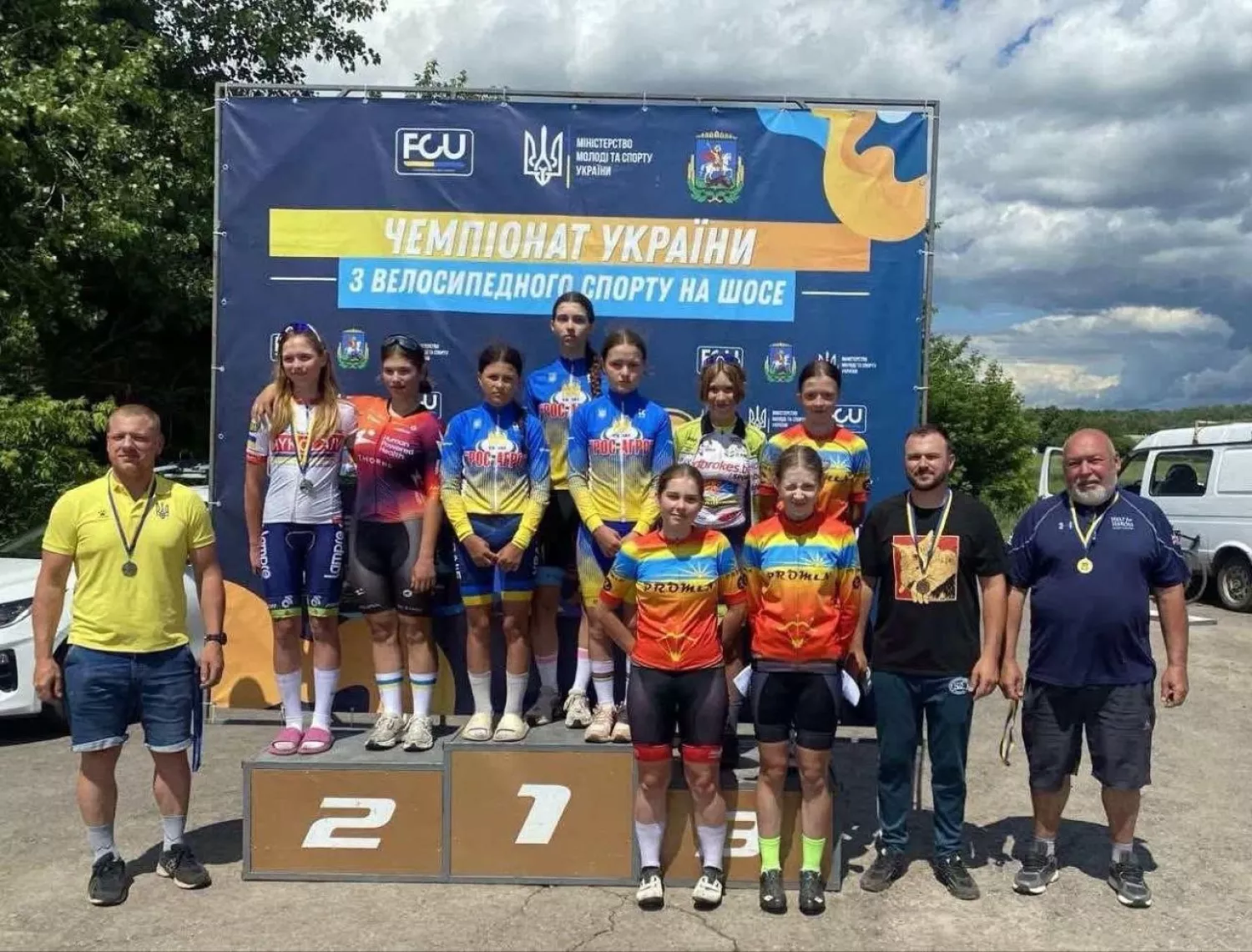 Велоспортсмени з Миколаївщини стали переможцями та призерами чемпіонату України. Фото: Миколаївська міська рада