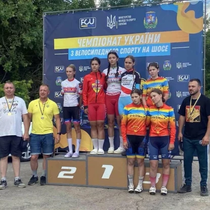 Миколаївські велоспортсмени стали переможцями та призерами чемпіонату України. Фото: Миколаївська міська рада