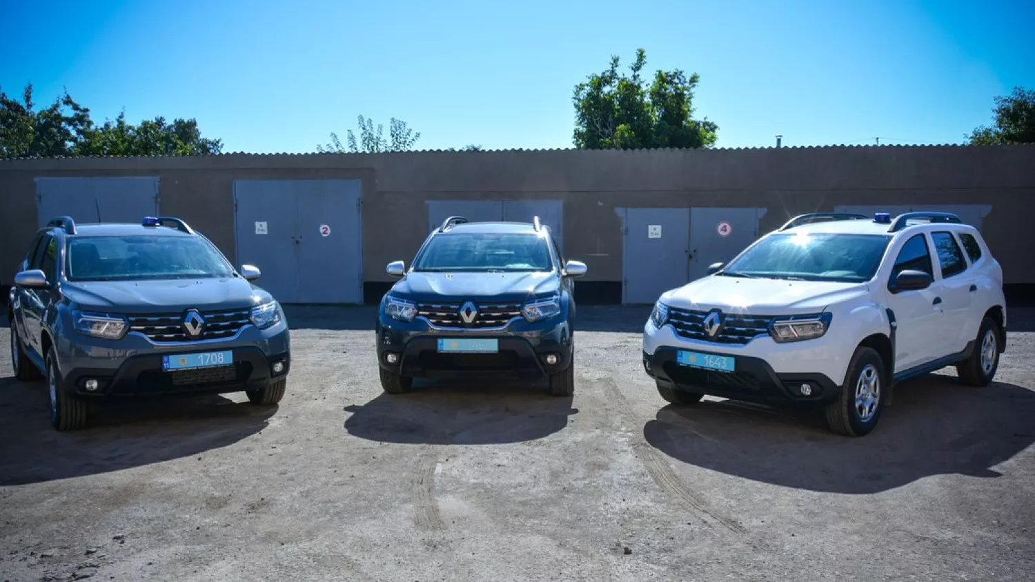 Кросовери Renault Duster. Архівне фото: Нацполіції
