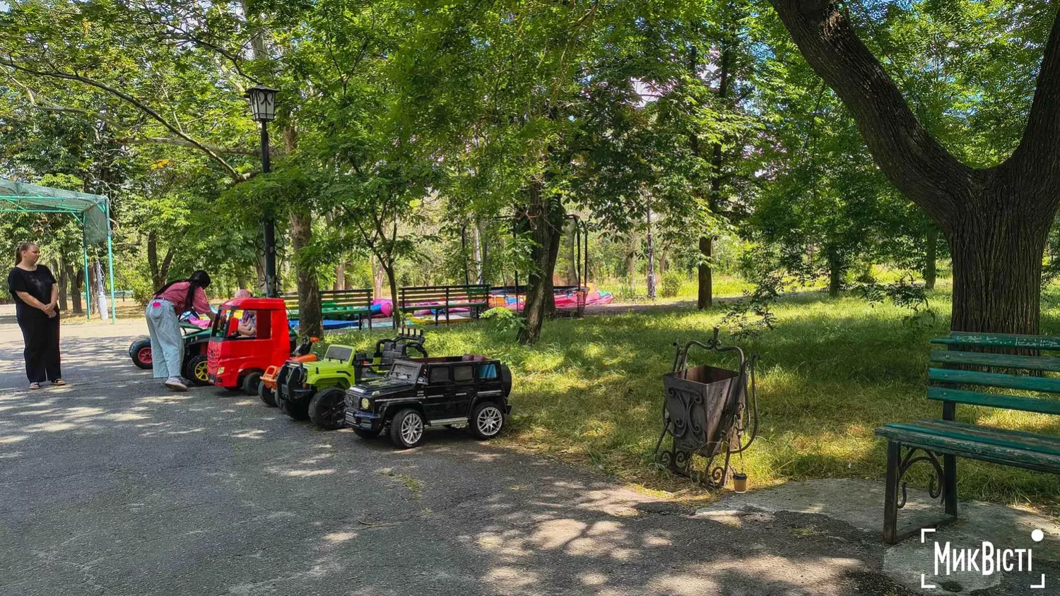 Стан парку«Народний сад». Фото МикВісті