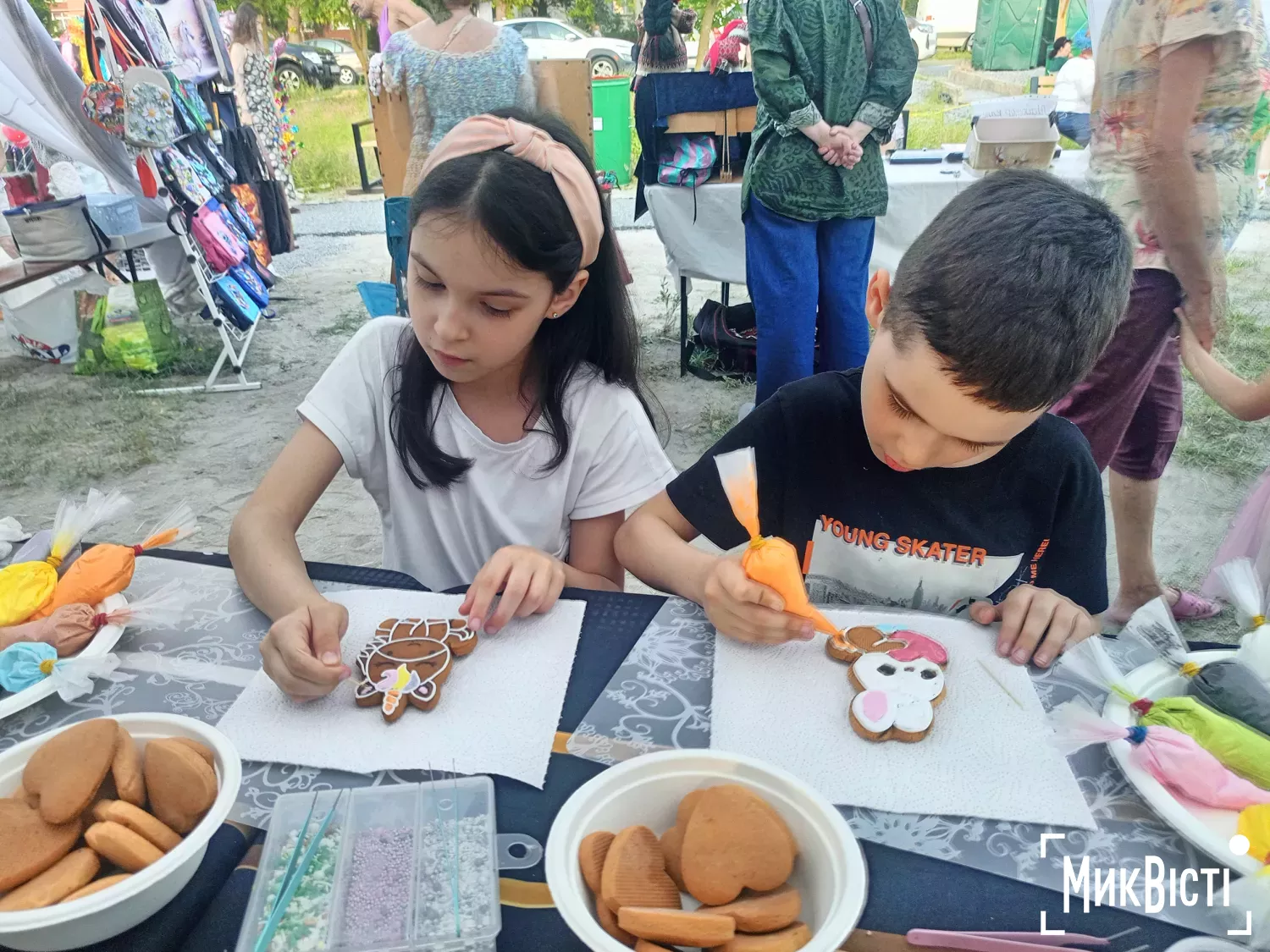 Відкриття «Freedom Pocket Park» на Намиві у Миколаєві. Фото: НикВести