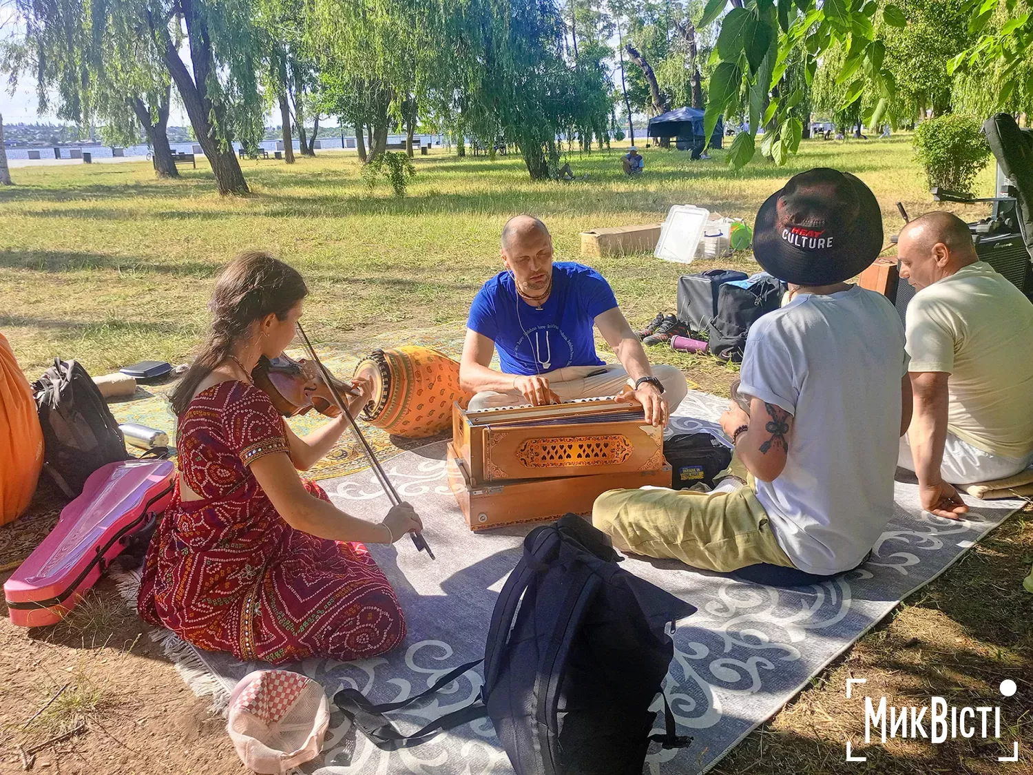 Відкриття «Freedom Pocket Park» на Намиві у Миколаєві. Фото: НикВести