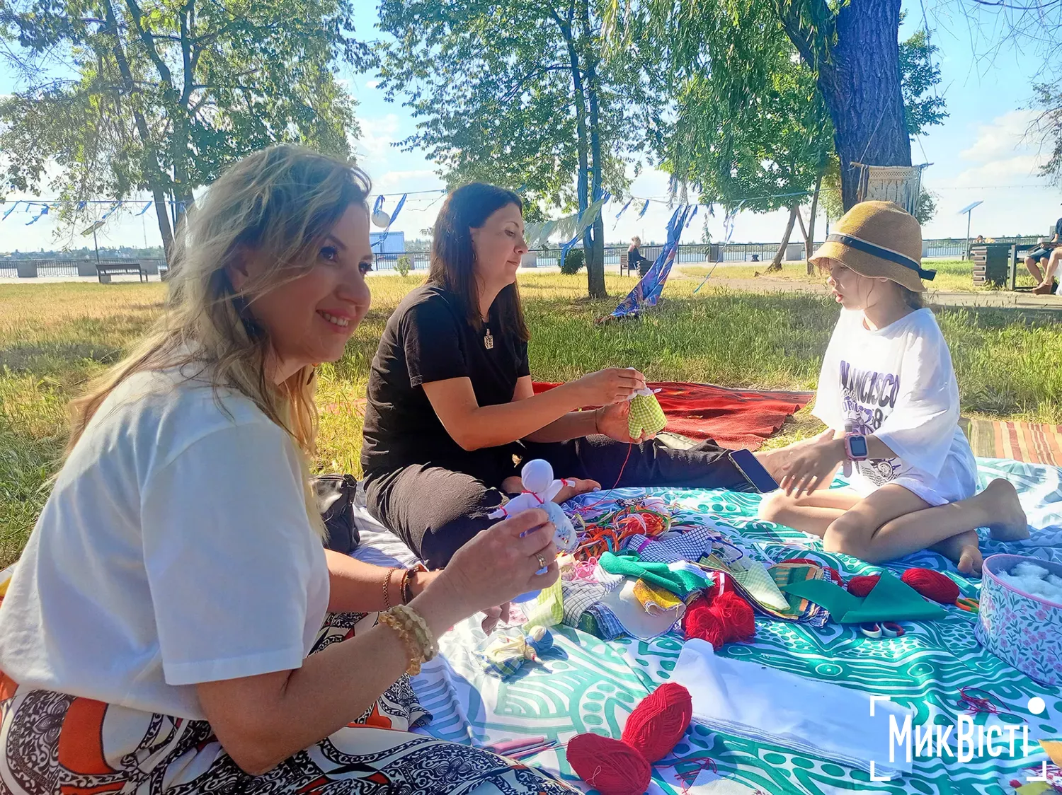Відкриття «Freedom Pocket Park» на Намиві у Миколаєві. Фото: НикВести
