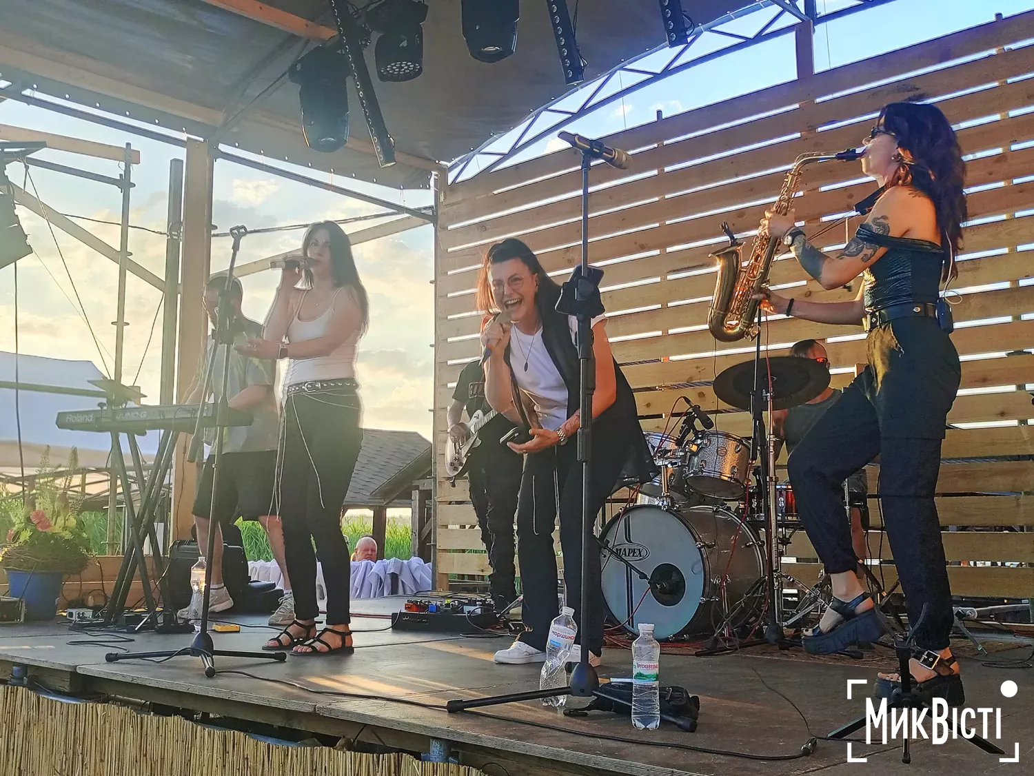 Відкриття «Freedom Pocket Park» на Намиві у Миколаєві. Фото: НикВести