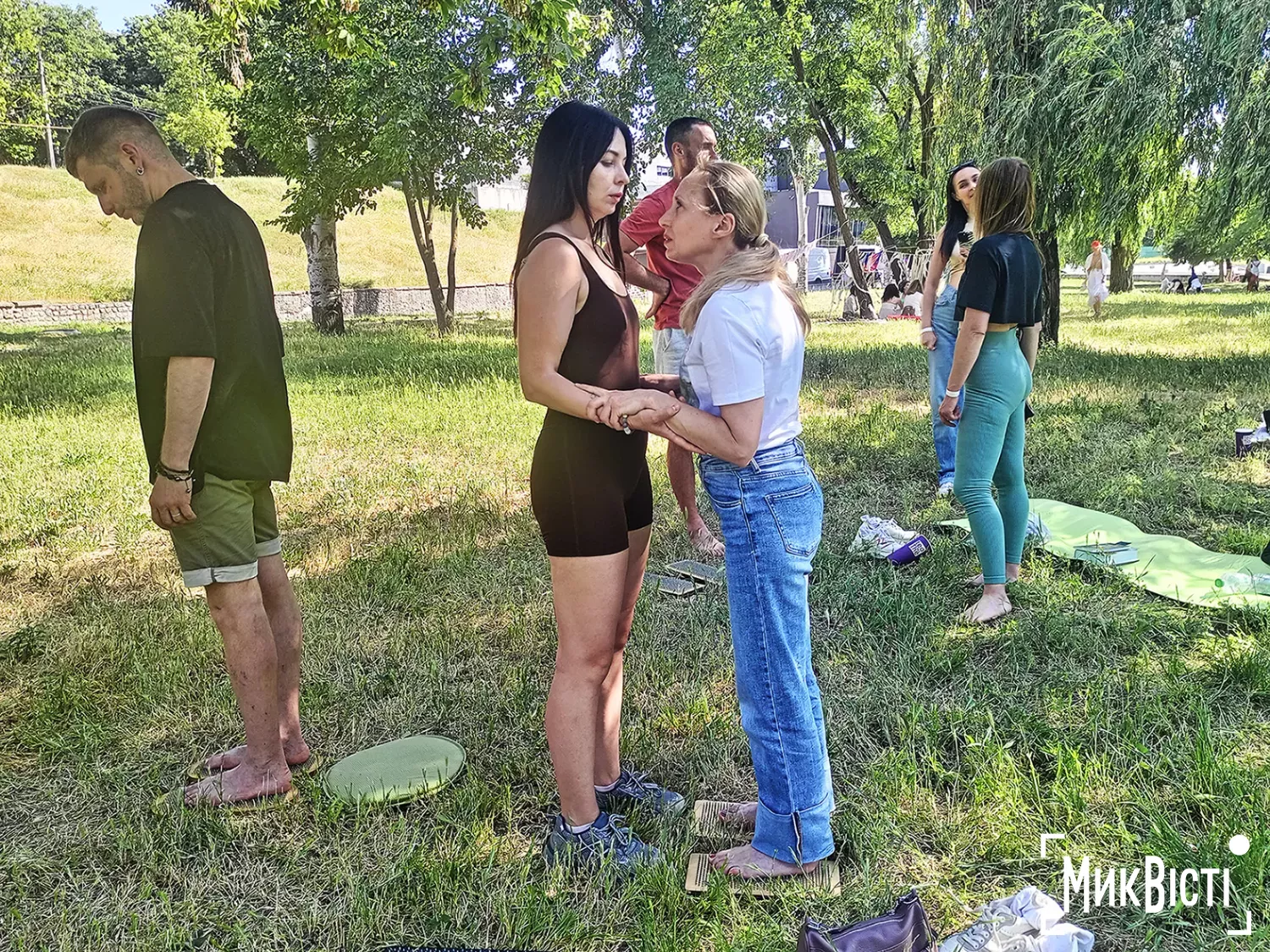 Відкриття «Freedom Pocket Park» на Намиві у Миколаєві. Фото: НикВести