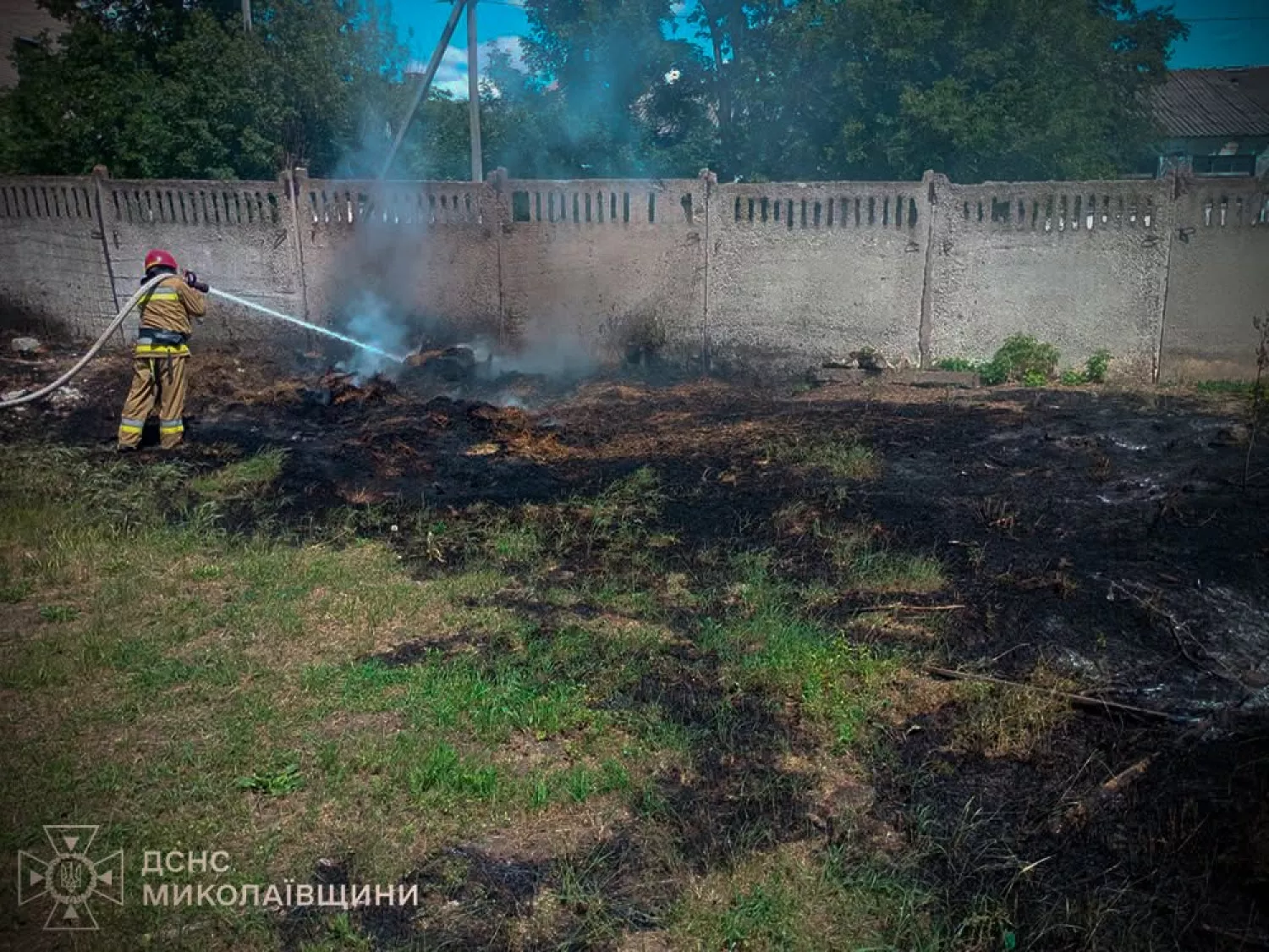 На Миколаївщині 21 червня сталися 23 пожежі. Фото: ДСНС
