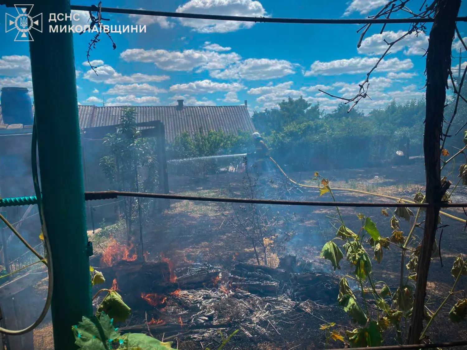 На Миколаївщині 21 червня сталися 23 пожежі. Фото: ДСНС
