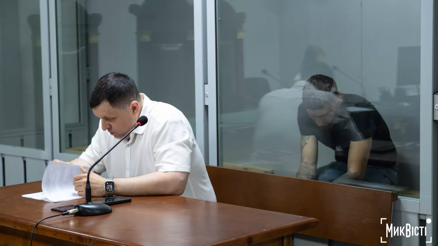 Підозрюваний водій Audi, який спричинив смертельну аварію у центрі Миколаєва. Фото: NikVesti