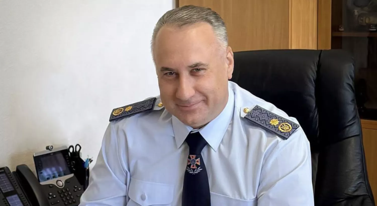Микола Панасенко. Фото з фейсбук сторінки ДСНС Миколаївської області