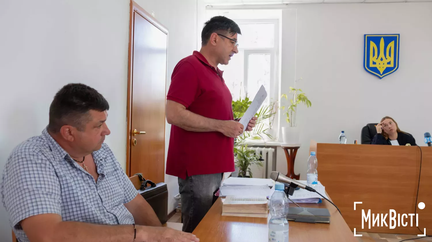 У Доманівці продовжується розгляд справи відносно колишнього директора &laquo;Гідроенергобуд&raquo; Олега Бабіна. Фото: НикВести