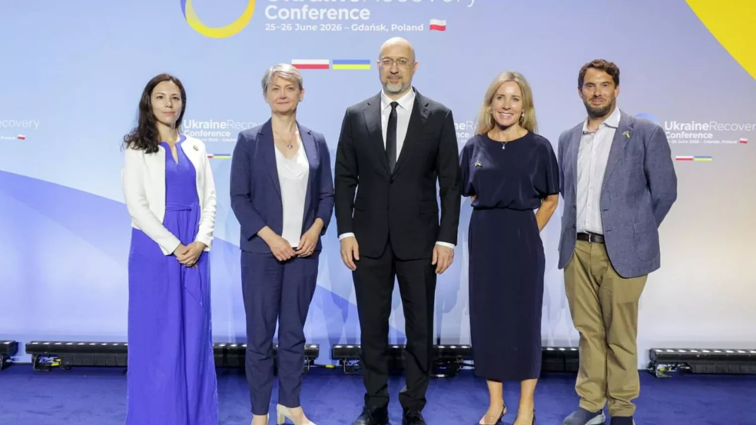 Міністр енергетики України Денис Шмигаль з представниками Великої Британії. Фото: Міністерство енергетики України