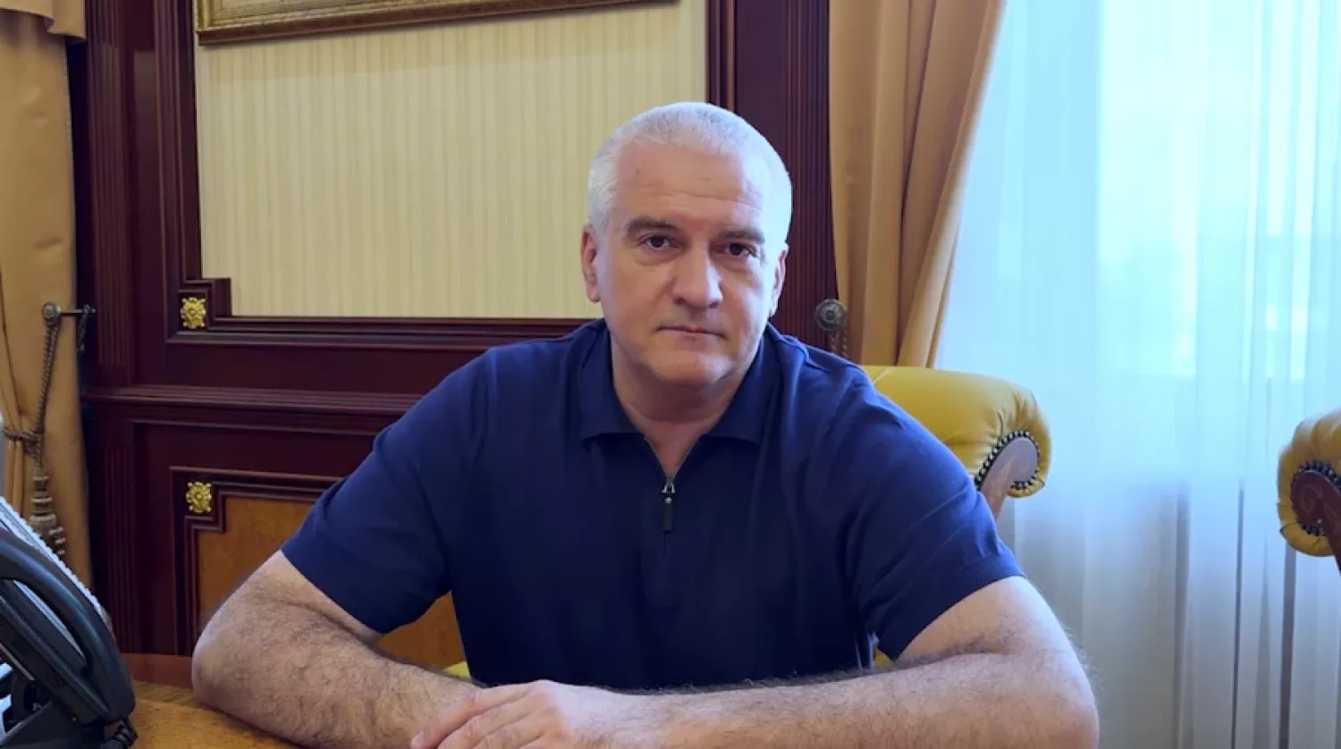 Сергій Аксьонов заявив, що у Криму запровадили режим надзвичайної ситуації. Скриншот з відео