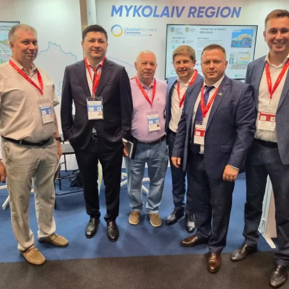 Віталій Кім на Ukraine Recovery Conference 2026 у Гданську. Фото: Миколаївська ОВА