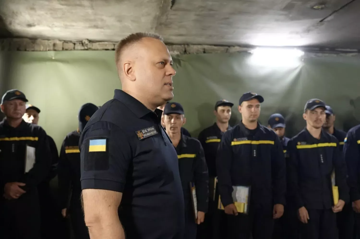 ДСНС Миколаївщини очолив новий рятувальник Андрій Машаро. Фото: ДСНС Херсонщини
