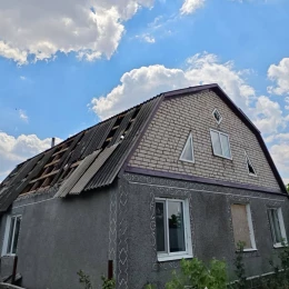 Наслідки російського обстрілу Херсонщини. Фото: Нацполіція