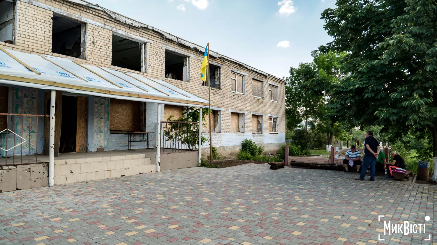Школа у селі Киселівка, фото «МикВісті»
