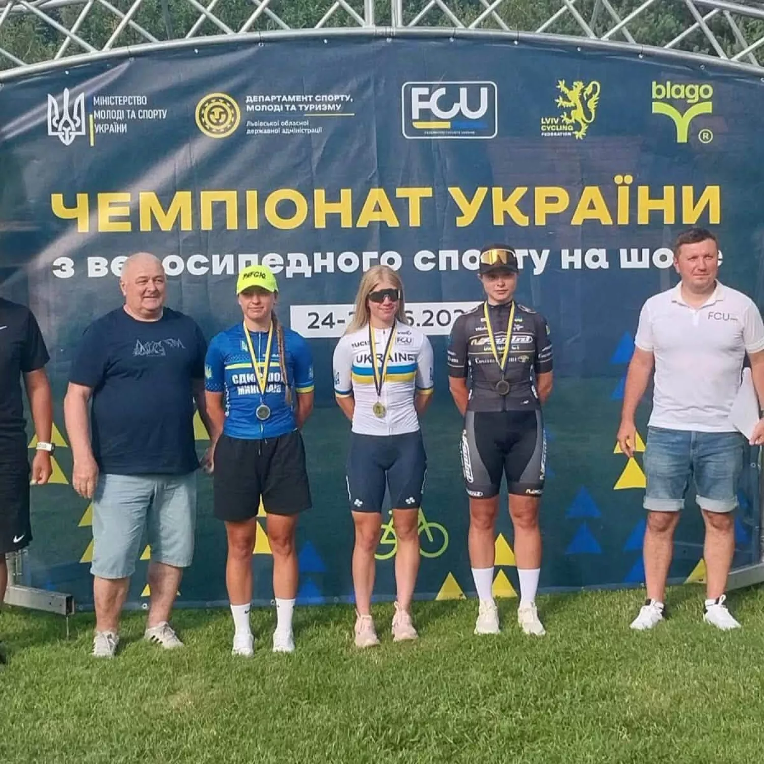 Велосипедисти Миколаївщини вибороли 17 медалей на чемпіонаті України. Фото: Миколаївська ОВА