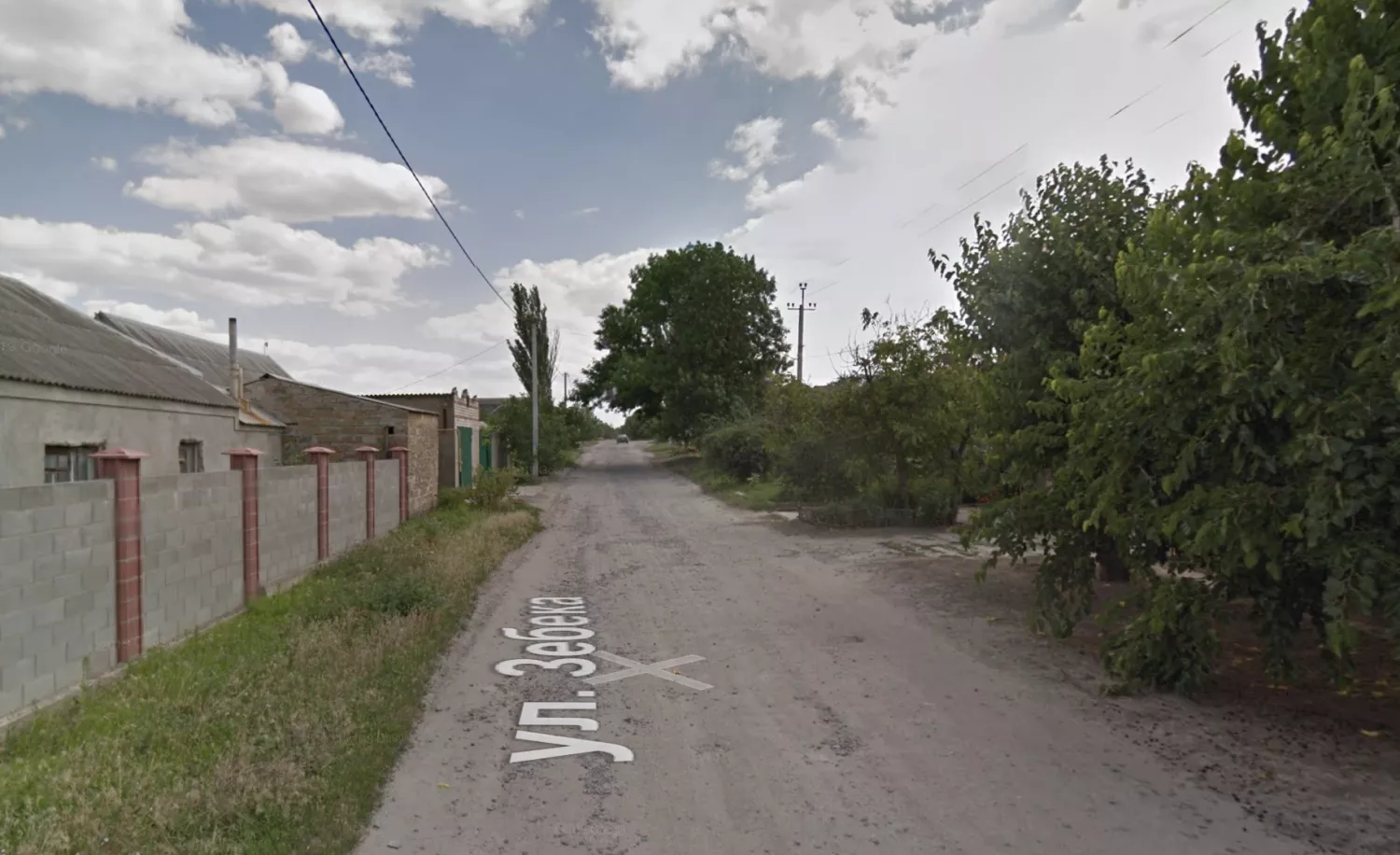 Скриншот з Google Maps