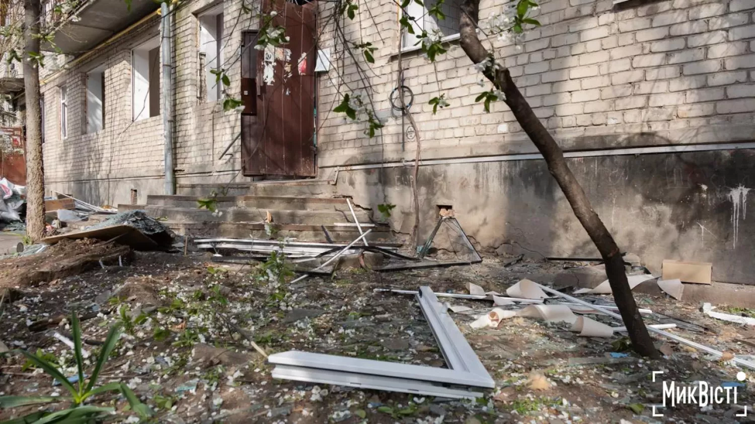 Наслідки обстрілу Миколаєва. Архівне фото МикВісті, для ілюстрації