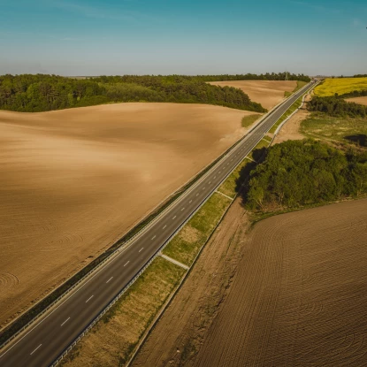 В Україні запустили нову дорогу до кордону з Польщею. Фото: Autostrada