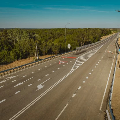 В Україні запустили нову дорогу до кордону з Польщею. Фото: Autostrada