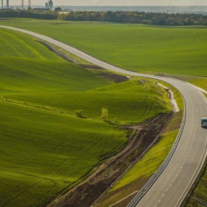 В Україні запустили нову дорогу до кордону з Польщею. Фото: Autostrada