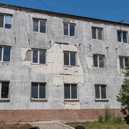 Для облаштування ліфта вже підготували місце. Фото: МикВісті
