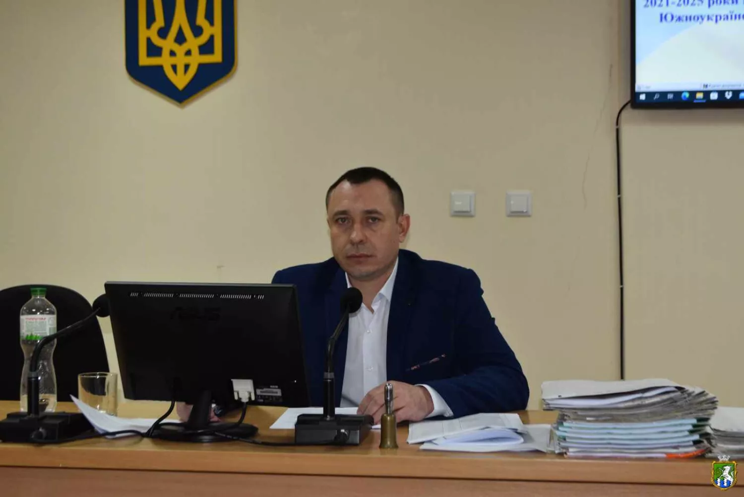 Олександра Акуленка звільнили з посади секретаря міськради. Фото: Південноукраїнська міськрада
