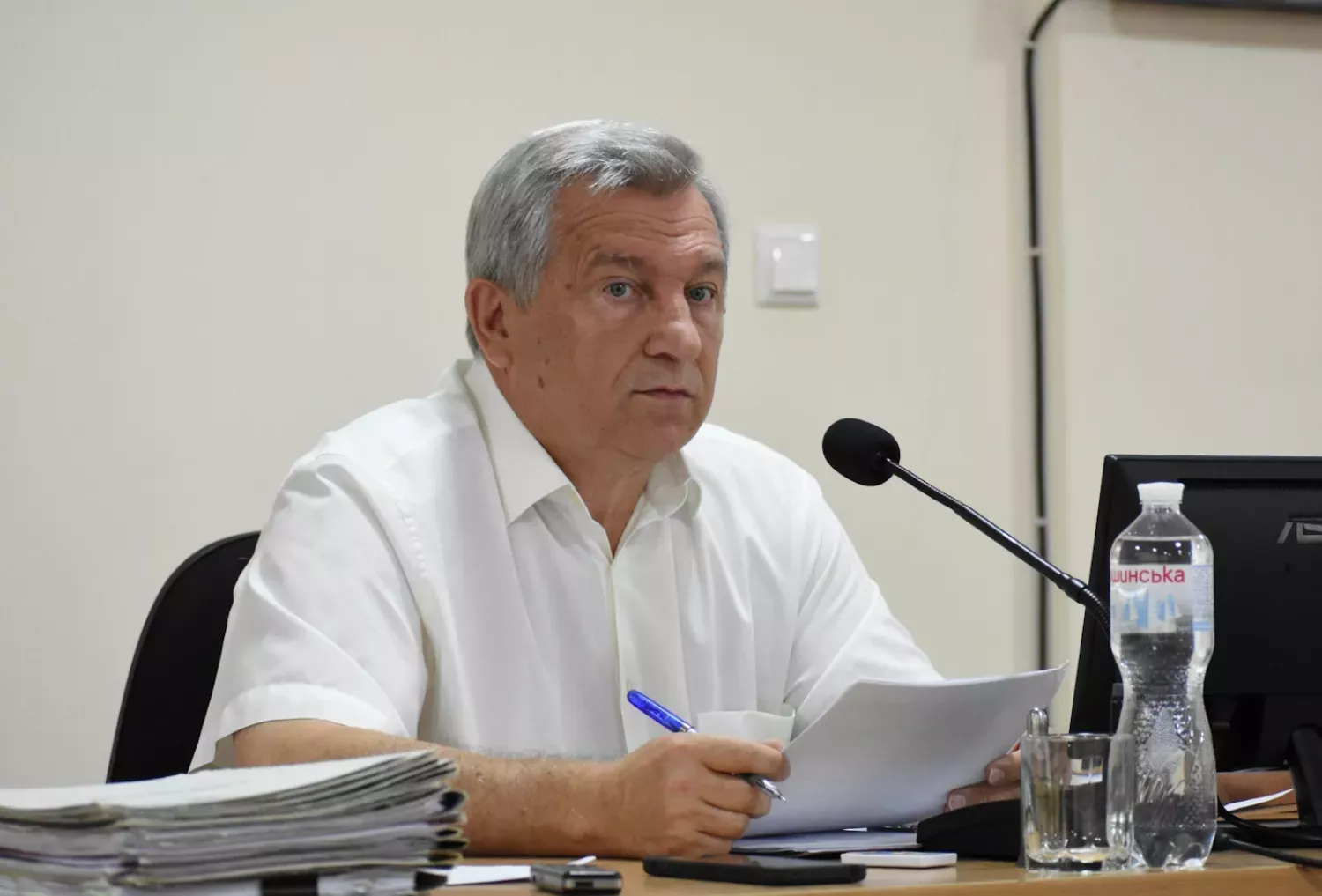 Мер Південноукраїнська Валерій Онуфрієнко. Фото: Південноукраїнська міськрада